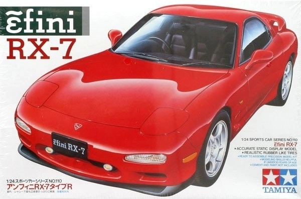 Plastikový model Efini RX-7+ 1/24