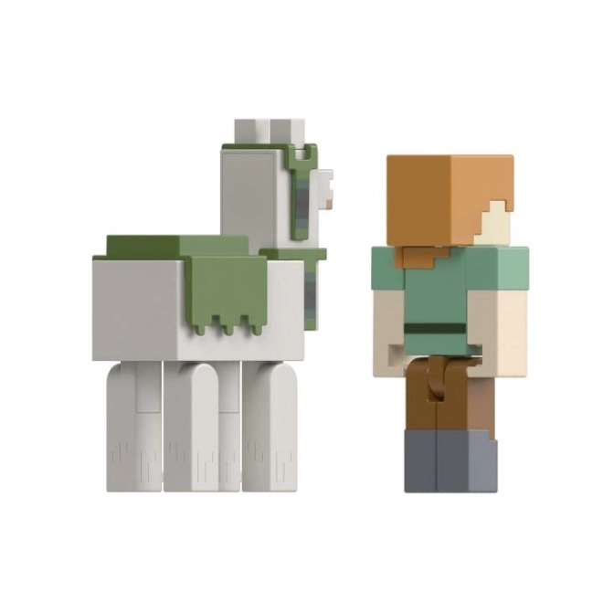 Minecraft Alex a Lama figurka