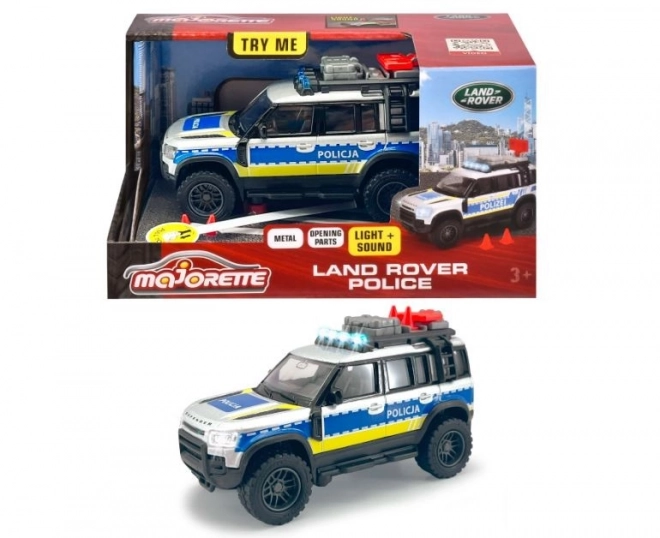 Majorette Grand Land Rover policejní vozidlo 12,5 cm