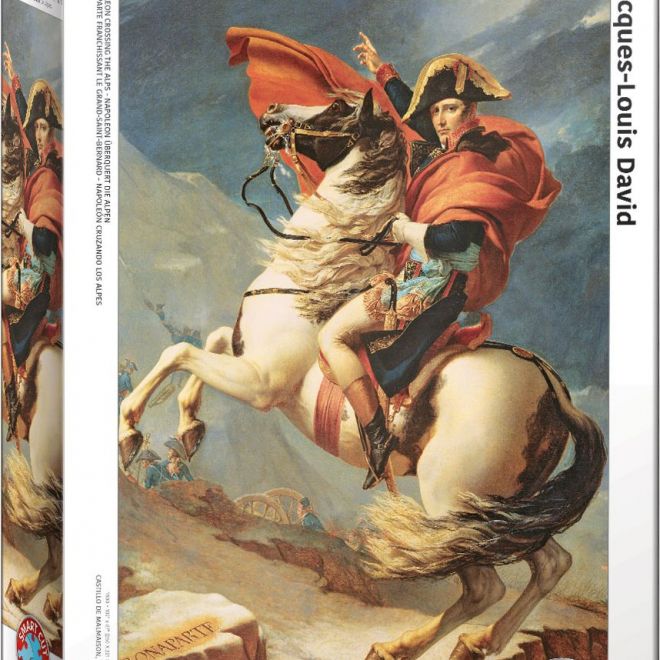 EUROGRAPHICS Puzzle Napoleon překračující Alpy 1000 dílků