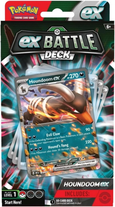 Karty bojových balíčků Houndoom Ex