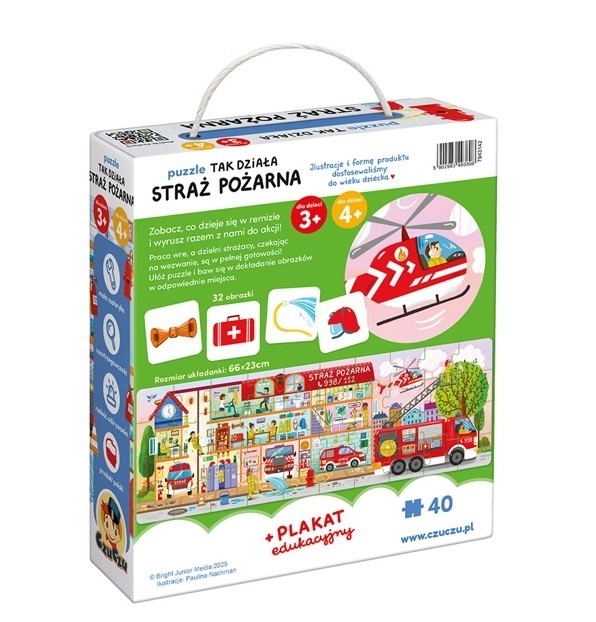 Puzzle jak funguje hasiči