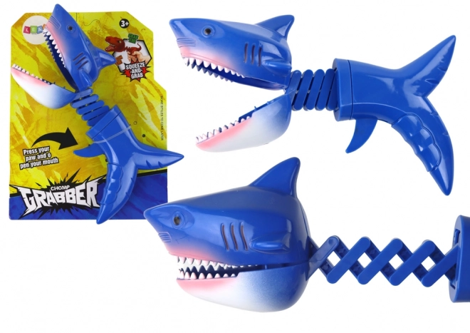 Kousátko Grabber Shark Spring Blue