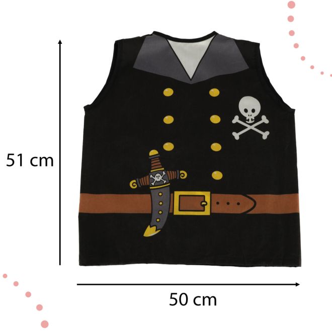 Karnevalový kostým piráta námořníka 3-8 let