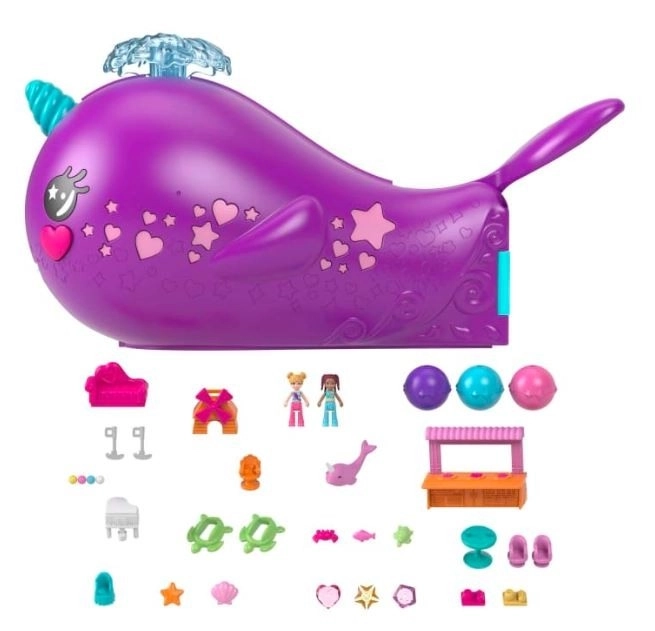 Sada Polly Pocket Narwhal Submarine