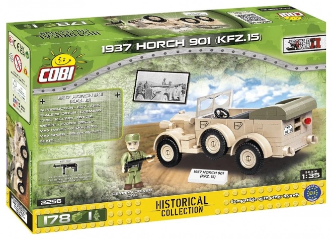 COBI 2256 1937 Horch 901 (Kfz. 15), 1:35, 178 k, 1 f