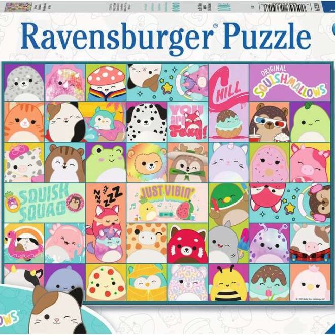 RAVENSBURGER Puzzle Squishmallows XXL 100 dílků