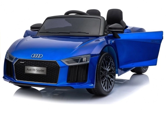 Audi R8 Spyder Baterie Auto Modrá