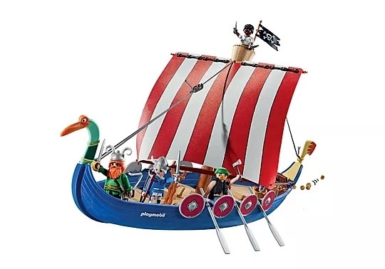 Asterix pirátská loď