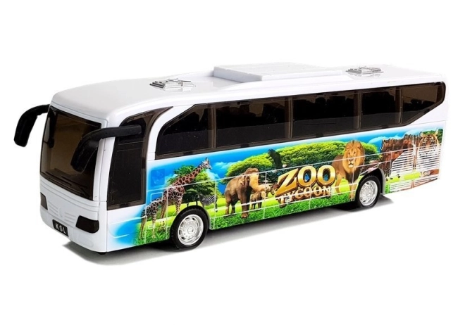 Turistický autobus do Afriky se zvukovým světlem Pull