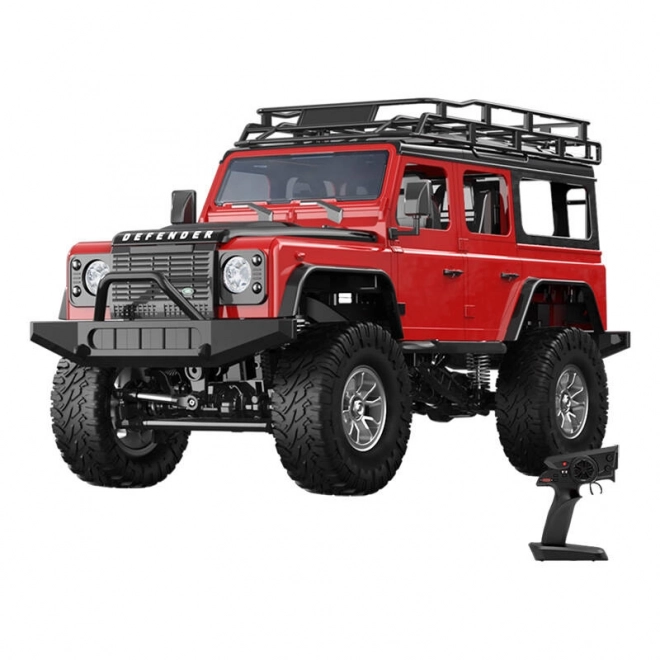 Dálkově ovládané auto 1:14 Double Eagle (červené) Land Rover Defender E339-003