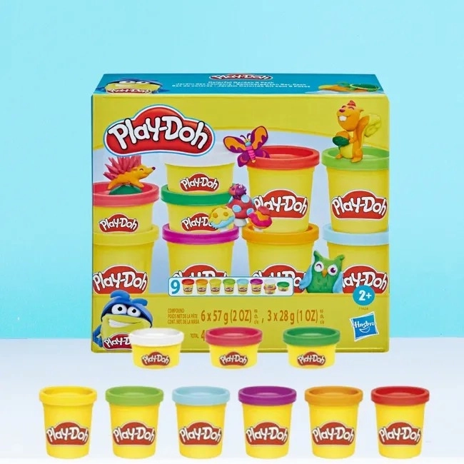 Play-Doh Barevná zahrada 9 balení F3624