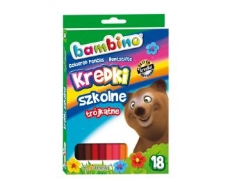 Pastelky Bambino - 18 kusů