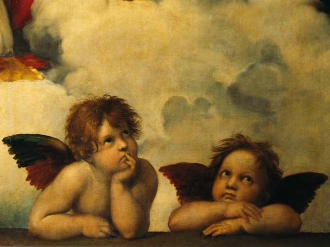 Puzzle 1000 prvků Umělecká kolekce Cherubs