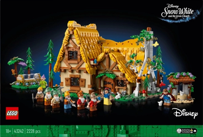 LEGO Disney Classic 43242 Chatka Sněhurky a sedmi trpaslíků