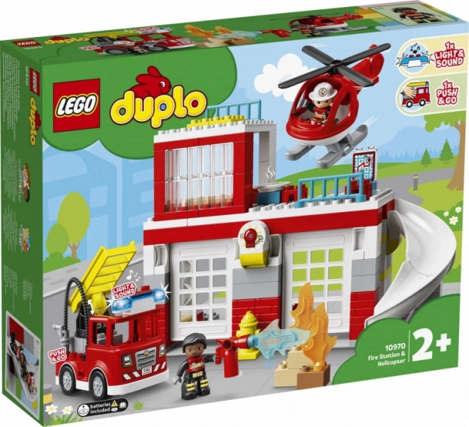 LEGO Duplo 10970 Hasičská stanice a vrtulník