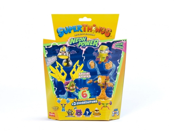 SuperThings NeonPower figurky s exoskelety
