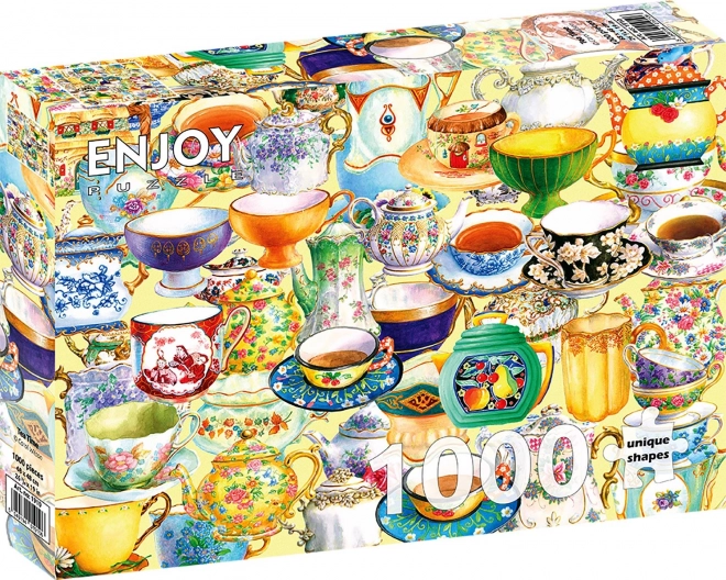 Užij si puzzle Čas na čaj 1000 dílků