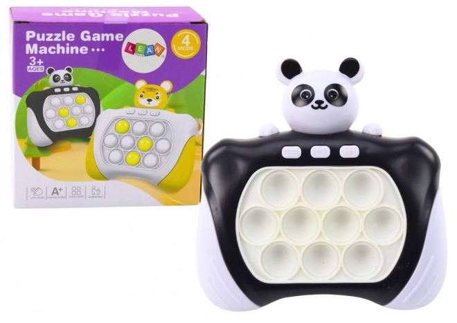 Elektronická konzolová arkádová hra Pop-It Panda