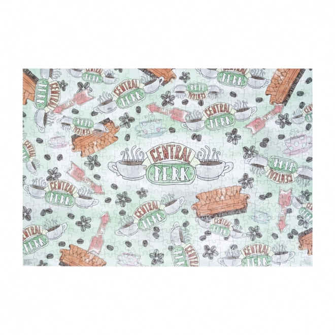 Puzzle Přátelé hrnek