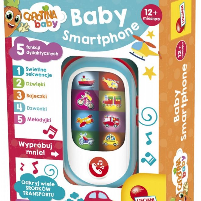 Elektronický dětský smartphone Carotina