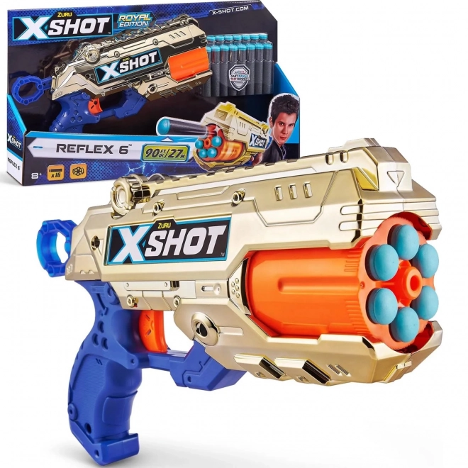 ZURU X-Shot REFLEX 6 Gold 36475