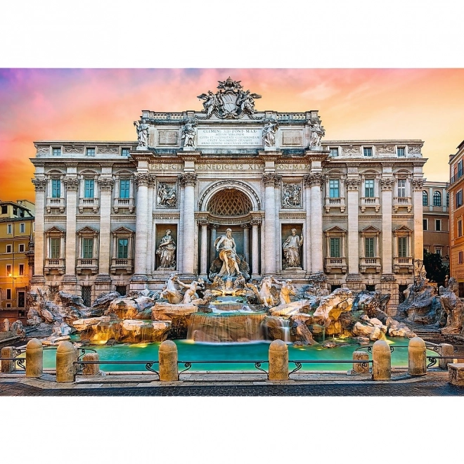 Puzzle - Fontanna di Trevi, Řím 500 ks