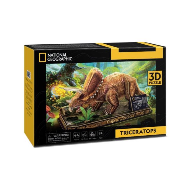 3D puzzle National Geographic - Triceratops