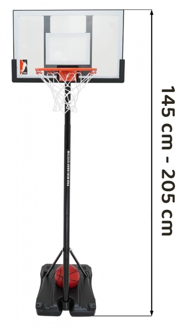 Basketbalový míč 205cm + příslušenství