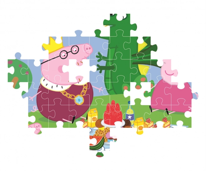 CLEMENTONI Puzzle Prasátko Pepina 60 dílků