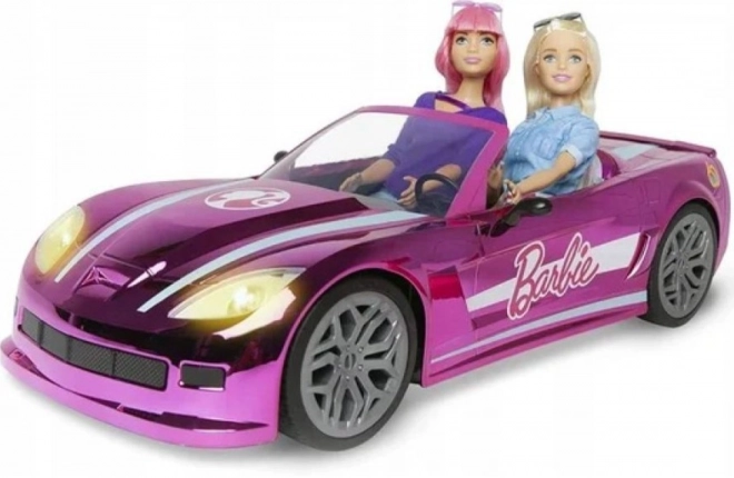 Vysněné auto na dálkové ovládání Barbie