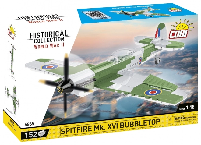 Bubbletop Spitfire Mk. XVI cihly