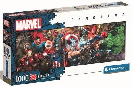 Puzzle 1000 prvků Panorama Collection The Avengers