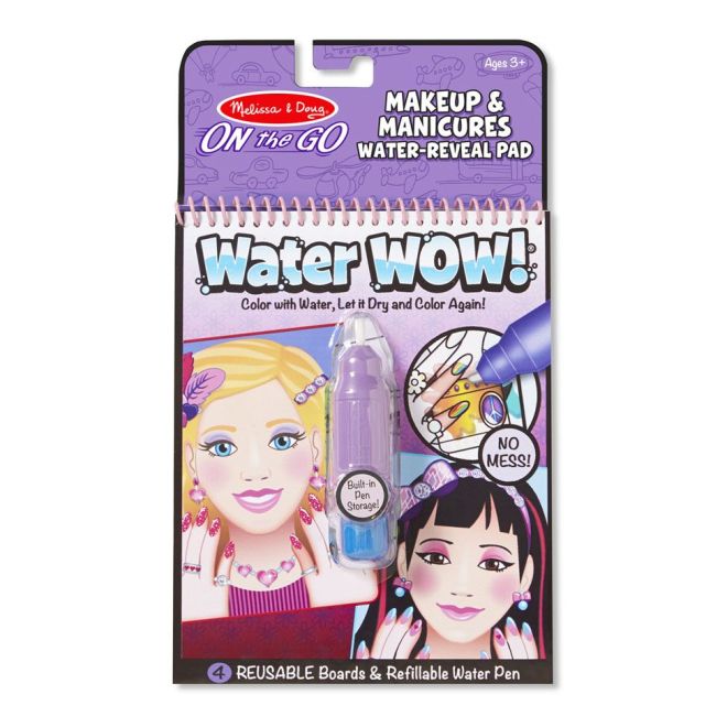 Omalovánky WaterWOW pro líčení a manikúru