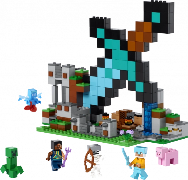 LEGO® Minecraft® 21244 Rytířská základna