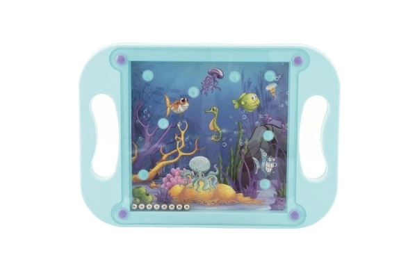 Hlavolam s kuličkami plast 20,5x14,5cm 3 barvy