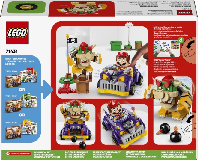 LEGO® Super Mario™ 71431 Bowserův sporťák – rozšiřující set