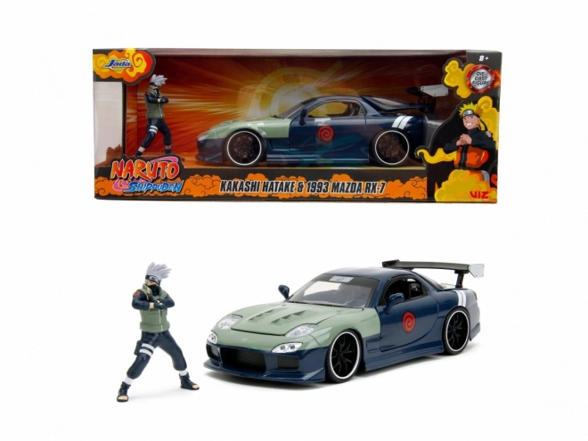 Naruto 93 Mazda RX-7 1/24 figurka vozidla