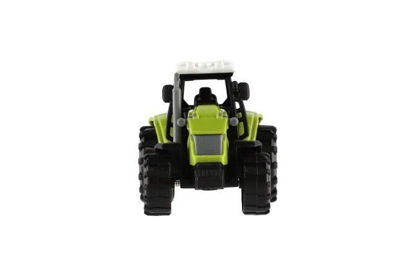 Traktor plast 11cm na baterie na volný chod se světlem, zvukem