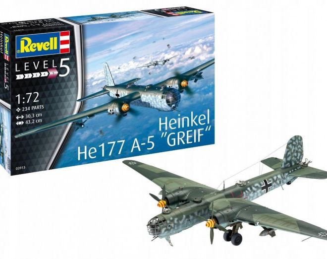 Překližkový model Heinkel HE177 A-5 Greif