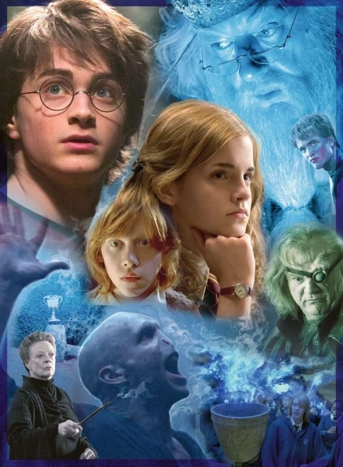 RAVENSBURGER Puzzle Harry Potter v Bradavicích 500 dílků