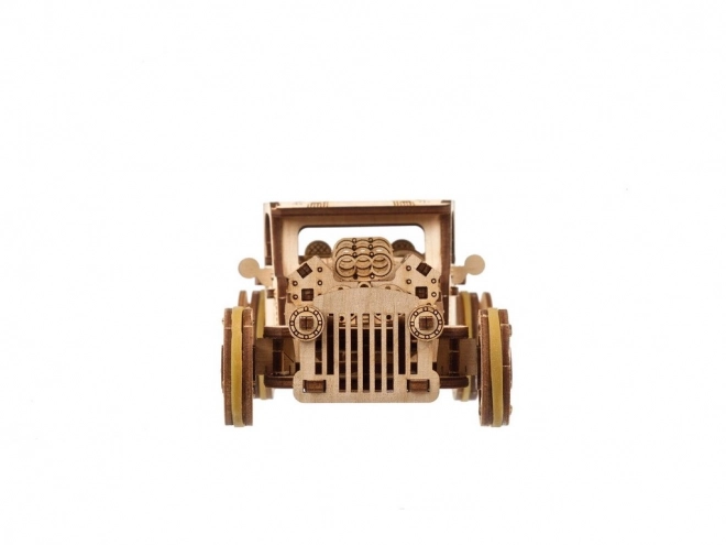 Ugears 3D dřevěné mechanické puzzle The Hot Rod Furious