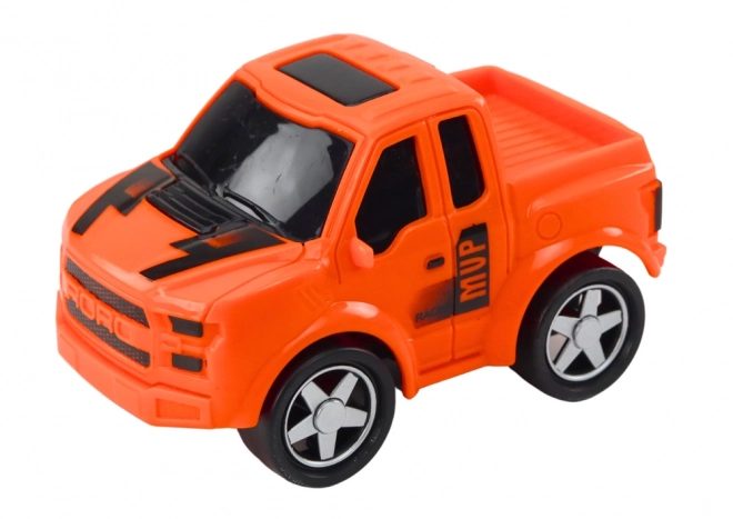 Multifunkční světla a zvuky Nákladní auto 1:16 Orange Autocar