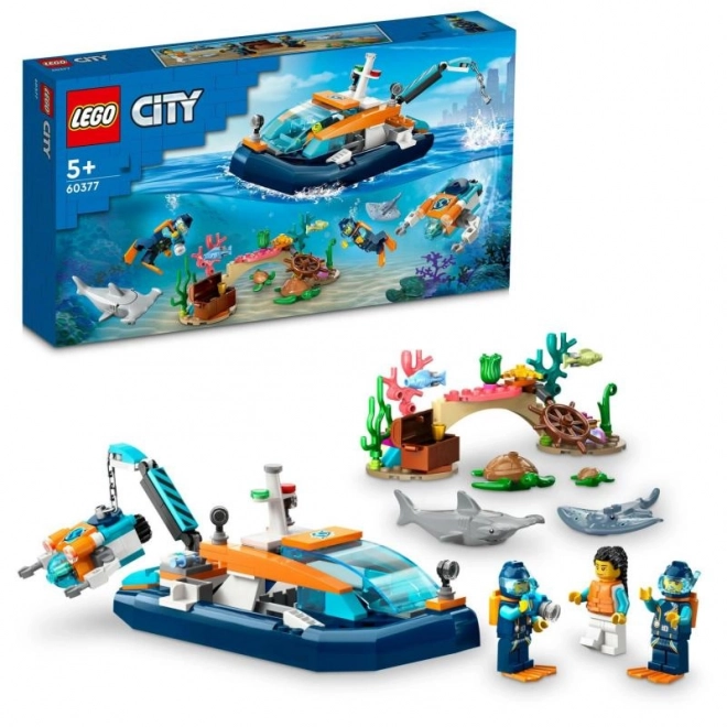 Lego City 60377 Potápěčský člun Explorer