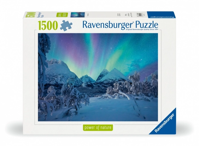 Puzzle Když polární záře tančí