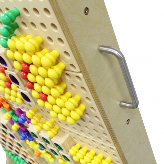 Masterkidz dřevěná volně stojící STEM tabule