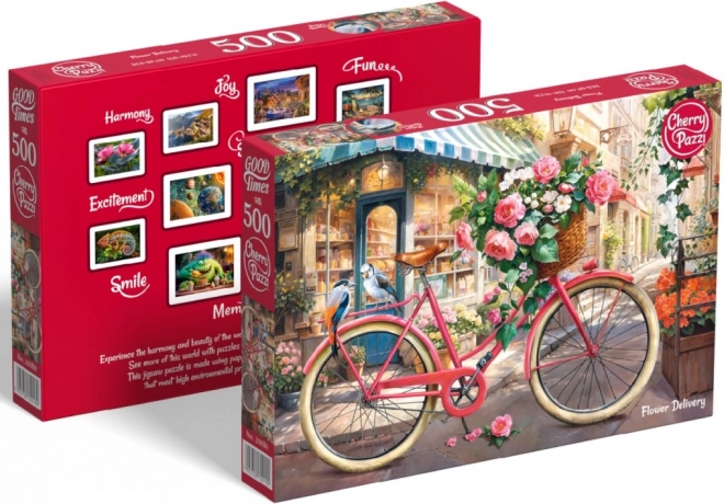 Puzzle Rozvoz květin 500 dílků