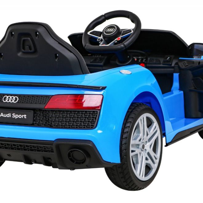 Audi R8 LIFT Auto na baterie modré + dálkové ovládání + EVA kola + MP3 + LED dioda