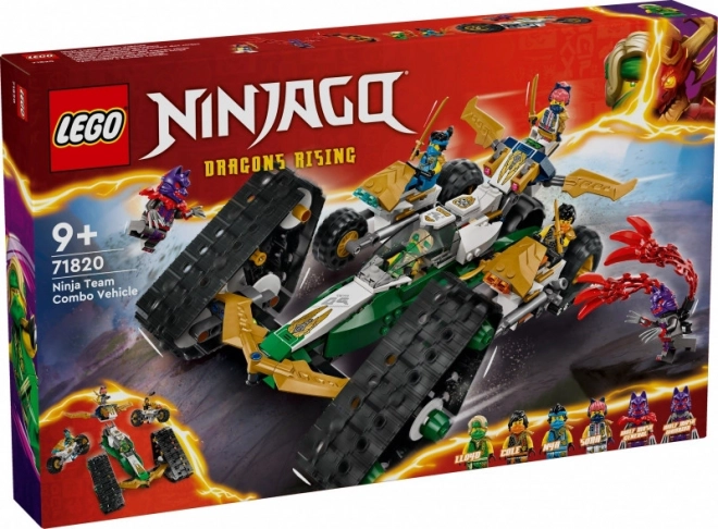 LEGO Ninjago 71820 Tým nindžů a kombo vozidlo