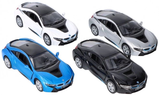 Kovový model BMW i8, měřítko 1:36